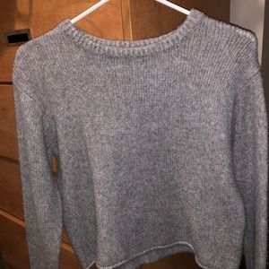 Brandy Melville Grey Cozy Sweater